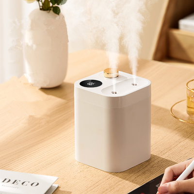 LED Light Heavy Fog Ultrasonic USB Home Air Humidifier 1000ML Double Nozzle Cool Mist Warm