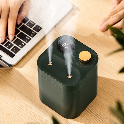 LED Light Heavy Fog Ultrasonic USB Home Air Humidifier 1000ML Double Nozzle Cool Mist Warm