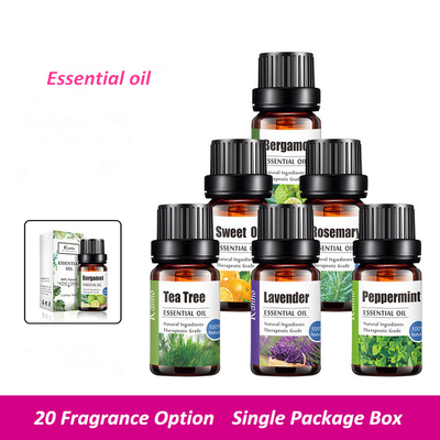 Wholesale 10ml Natural 100% Pure Essential Oil For Aroma Diffuser Body Facial Care SPA Fragrance Aromatherapy