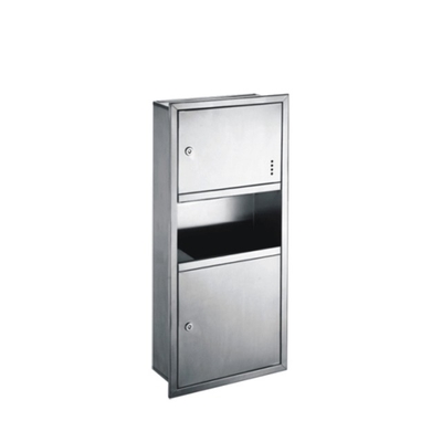 Hotel Toilet Accessories single Hand Roll Towel Dispenser 304 stainless steel paper Wall Mounted bathroom set