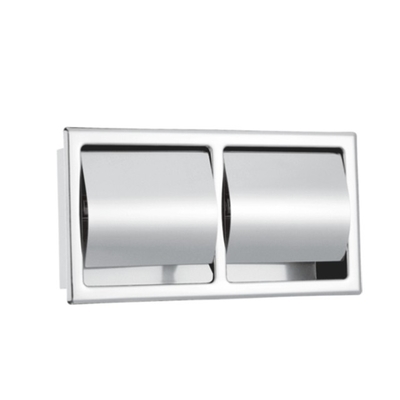 Hotel bathroom accessories Wall Mounted Double toilet tissue roll holder Wall Mounted Double Toilet Tissue Paper Dispens