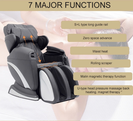 S and L Type Long Guide Rail Panasonic Zero Gravity Office Massage Chair