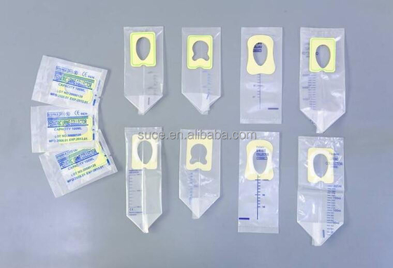 Competitive price for PVC  medical disposable pediatric urine bag 100ml-200ml