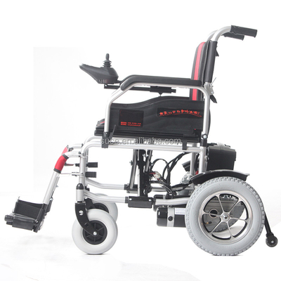 China Foldable power electric wheelchair for elderly