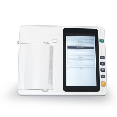 6 channel medical vital monitor easy portable hospital ECG monitor with software