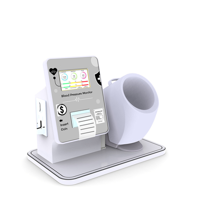 Cheap price 5 inch LCD touch screen rechargeable portable upper arm automatic blood pressure monitor