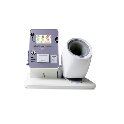 Cheap price 5 inch LCD touch screen rechargeable portable upper arm automatic blood pressure monitor