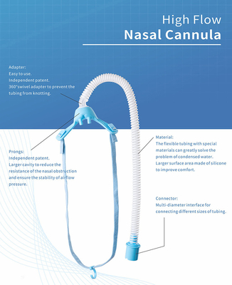 wholesale price medical adult neonatal use hfnc nasal cannula/ high flow nasal oxygen tube set