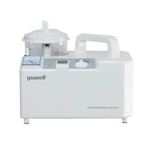 YUWELL Hot selling high quality low noise and long life portable phlegm suction machine
