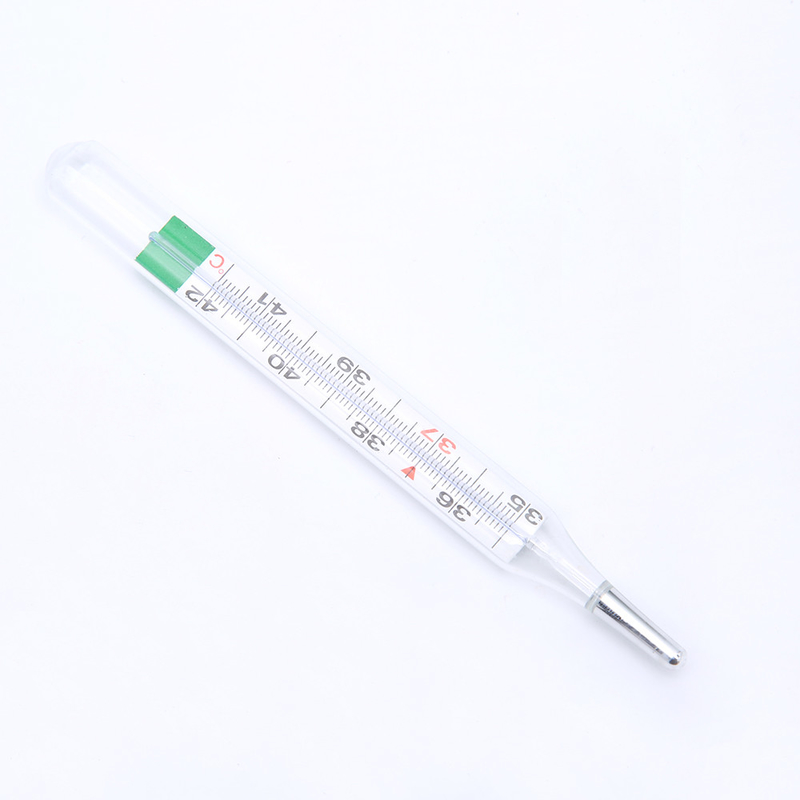clinical thermometer, mercury free glass thermometer, non mercury thermometer